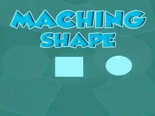 Spel Matching shapes på nätet