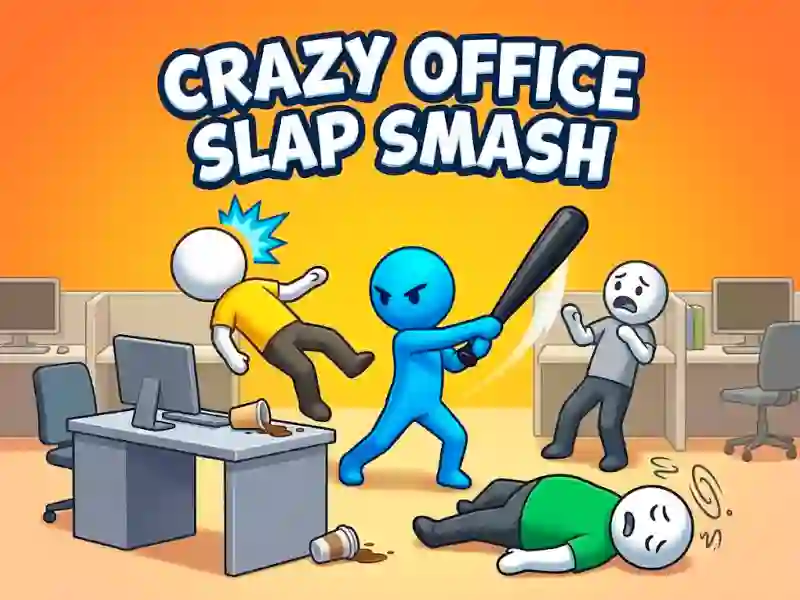 Spel Crazy Office Slap Smash på nätet