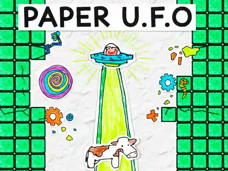 Spel Paper U.F.O. på nätet