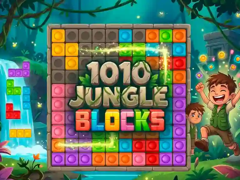 Spel 1010 Jungle Blocks på nätet