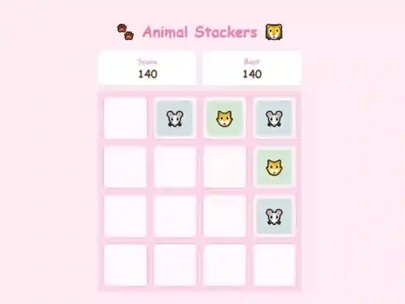 Spel Animal Stackers på nätet