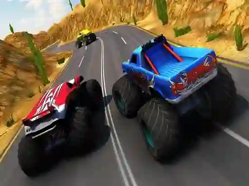 Spel Xtreme Monster Truck & Offroad Fun på nätet