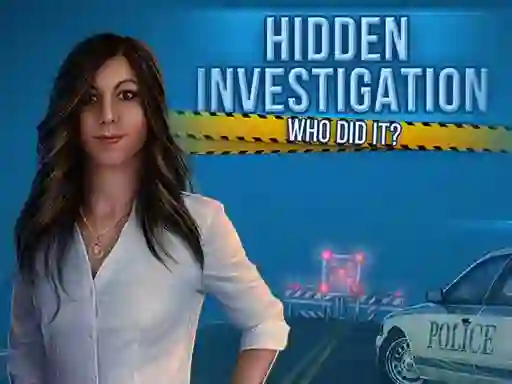 Spel Hidden Investigation: Who Did It på nätet