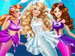 Spel Mermaid Doll Wedding på nätet