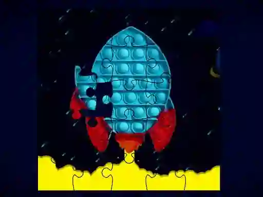Spel Pop It Rockets In Space Jigsaw på nätet