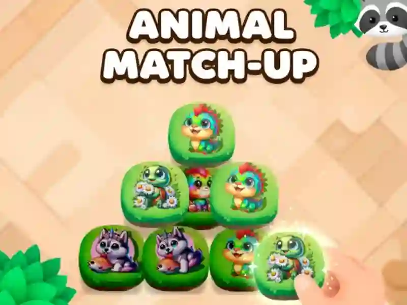 Spel Animal Match-Up på nätet