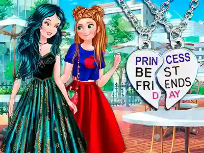 Spel Princess Best Friends Day på nätet