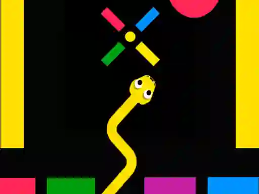 Spel Color Slither Snake på nätet