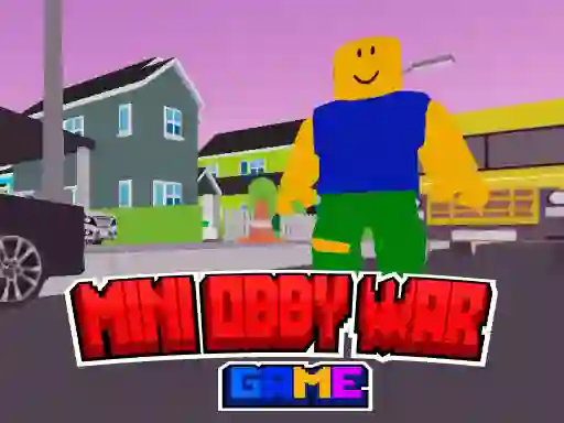 Spel Mini Obby War Game på nätet