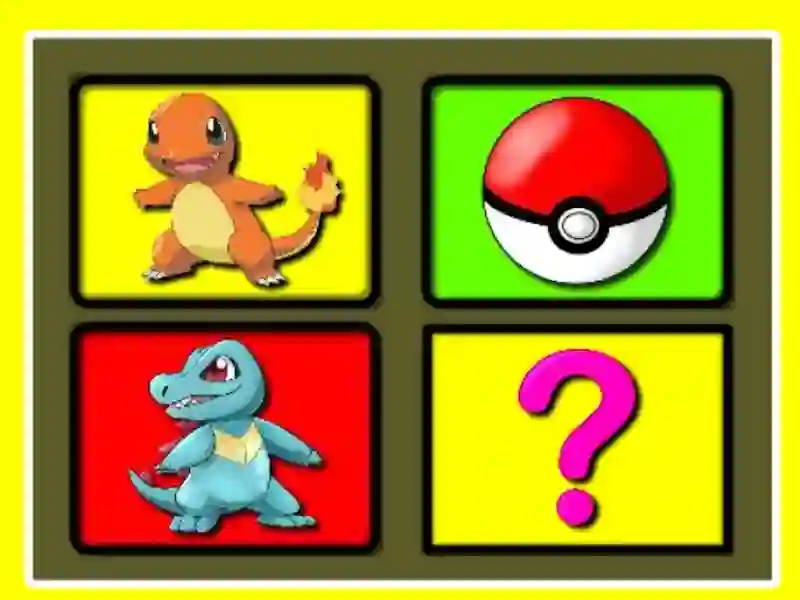 Spel Pokemon Memory Time på nätet