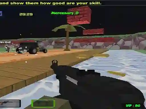 Spel Blocky Combat Strike Zombie Multiplayer på nätet