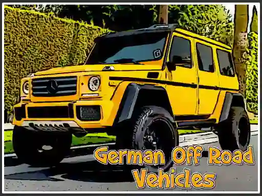 Spel German Off Road Vehicles på nätet