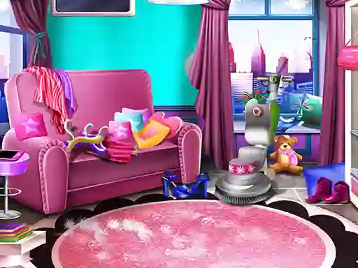 Spel Girly House Cleaning på nätet