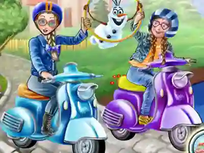 Spel Princess Scooter Ride på nätet