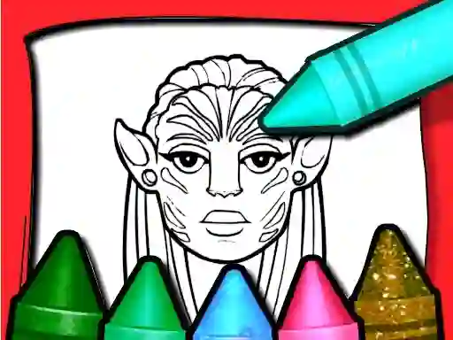 Spel Avatar Coloring Book på nätet