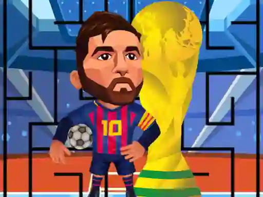 Spel Messi in a maze på nätet