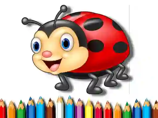 Spel Ladybug Coloring Book på nätet