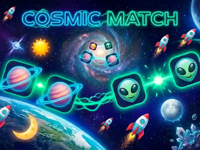 Spel Cosmic Match på nätet