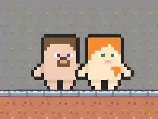 Spel Pixi Steve Alex Herobrine på nätet