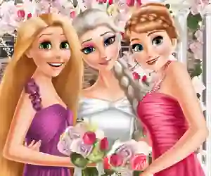 Spel Eliza and princesses wedding på nätet
