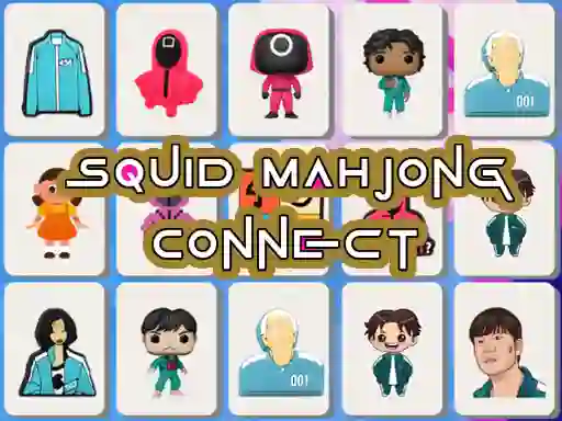 Spel Squid Mahjong Connect på nätet
