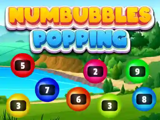 Spel Numbubbles Popping på nätet