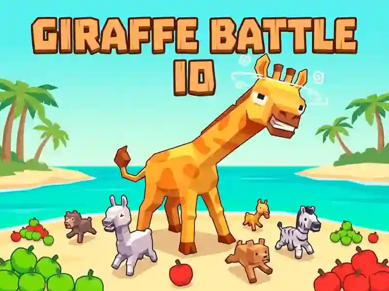 Spel Giraffe Battle Io på nätet