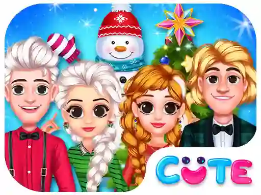 Spel Frozen Princess Christmas Celebration på nätet
