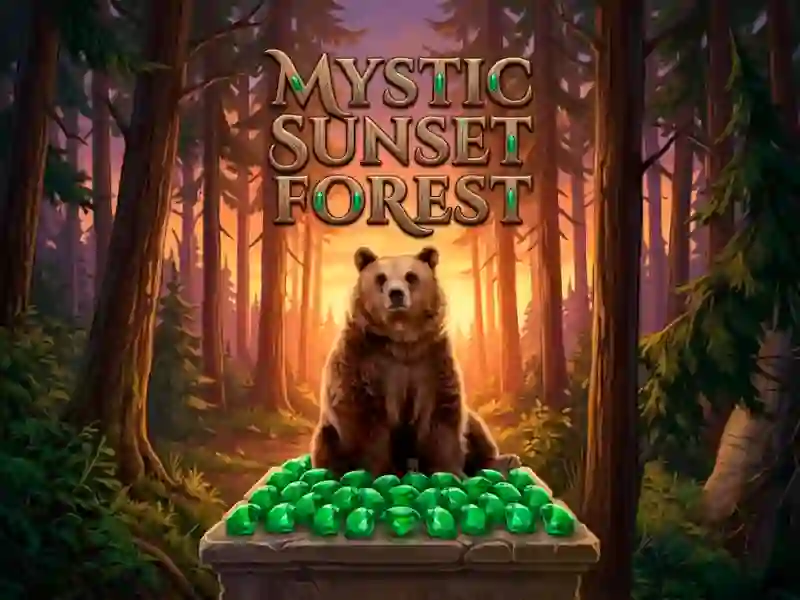 Spel Mystic sunset forest på nätet