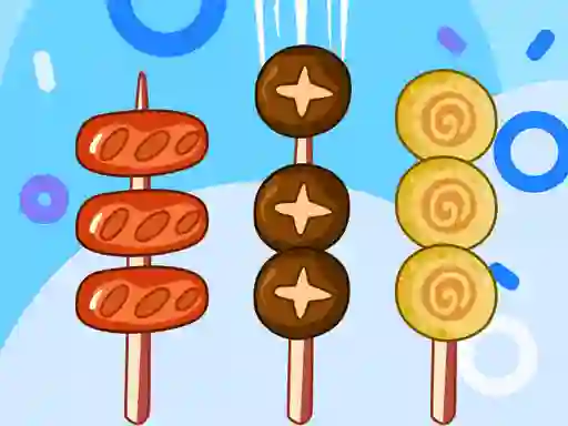 Spel Merge Food Puzzle på nätet