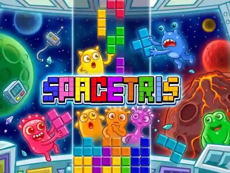 Spel SpaceTris på nätet