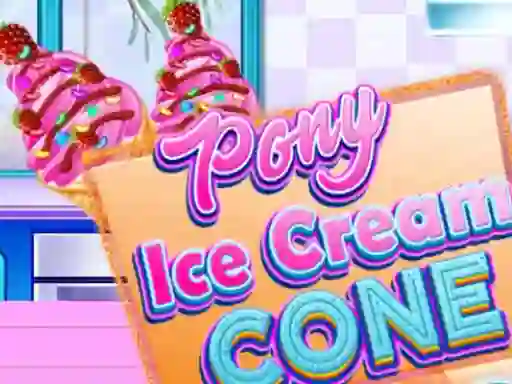 Spel Pony Ice Cream Cone på nätet