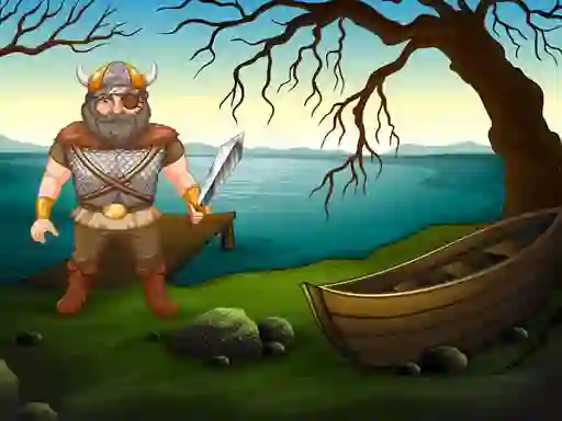 Spel Viking Warrior Battle: Puzzle på nätet