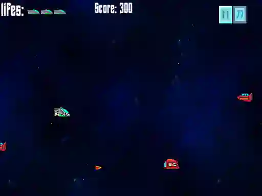 Spel SpaceFight på nätet
