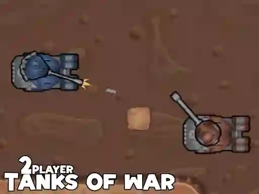 Spel 2Player Tanks of War på nätet
