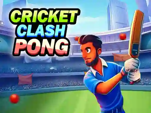 Spel Cricket Clash Pong på nätet