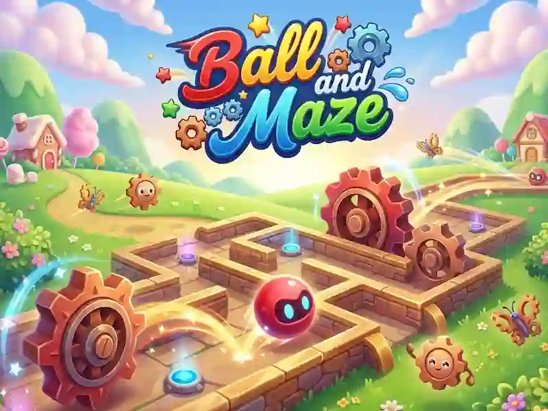 Spel Ball and Maze på nätet