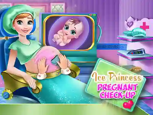 Spel Ice Princess Pregnant Check Up på nätet
