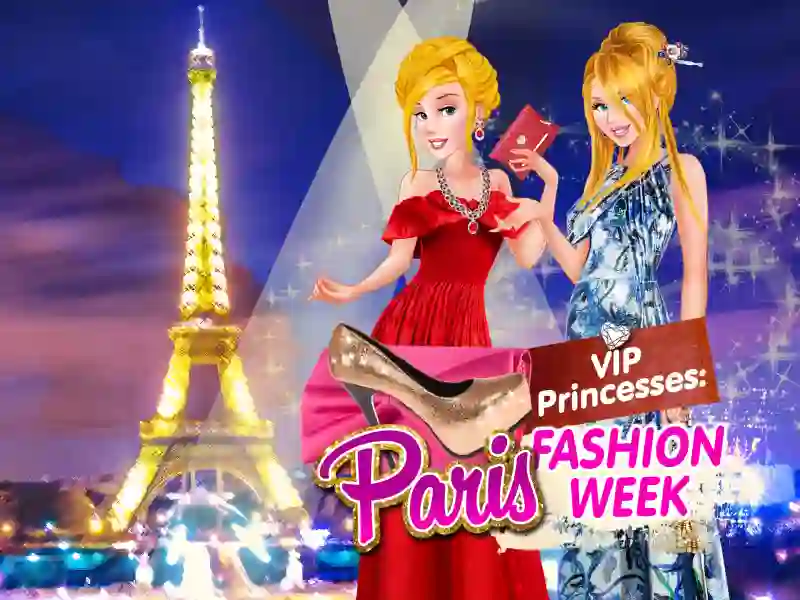 Spel VIP Princesses: Paris Fashion Week på nätet
