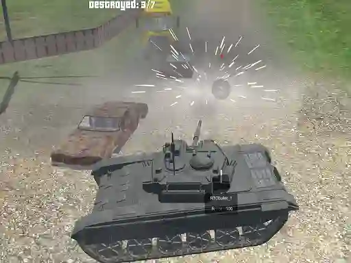 Spel Tank Shooting Simulator på nätet