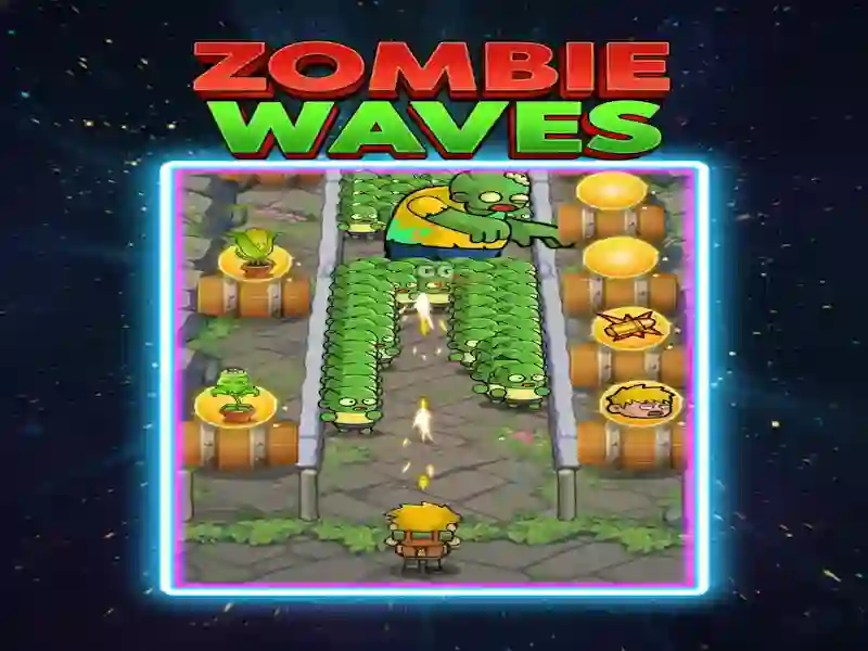 Spel Zombie Waves på nätet
