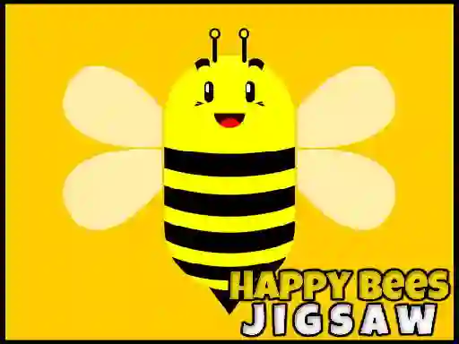 Spel Happy Bees Jigsaw på nätet
