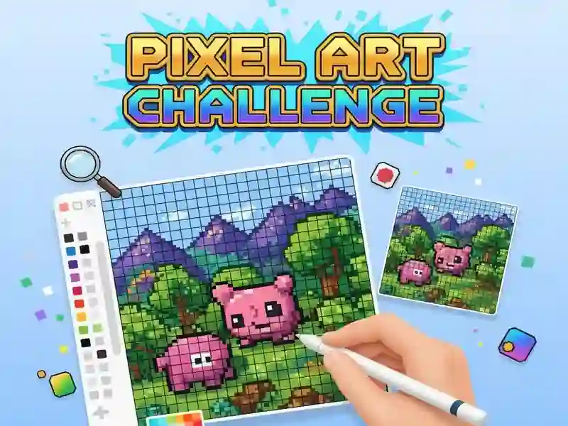 Spel Repeat Pixel Art på nätet