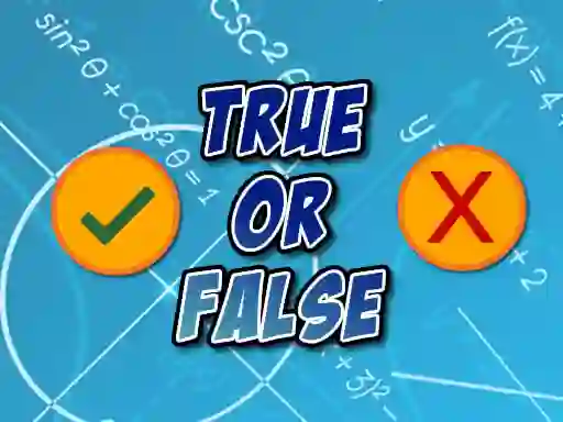 Spel True Or False på nätet