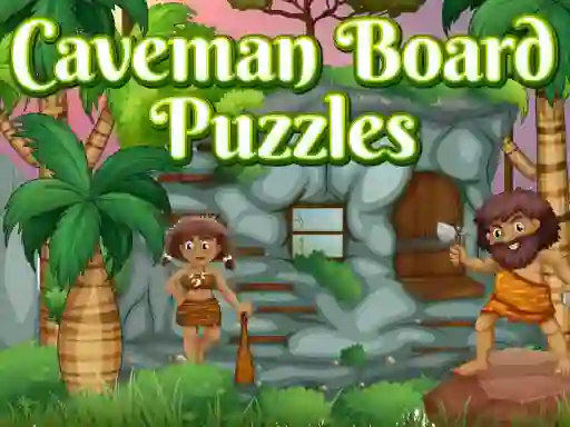 Spel Caveman Board Puzzles på nätet