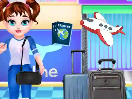 Spel Baby Taylor In The Airport på nätet