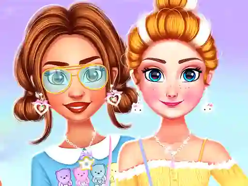 Spel BFF Lovely Kawaii Outfits på nätet