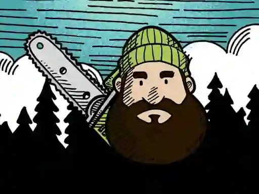 Spel Lumberjack Coloring på nätet