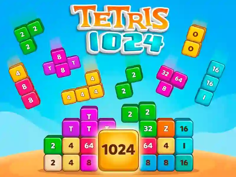 Spel Tetris 1024 på nätet