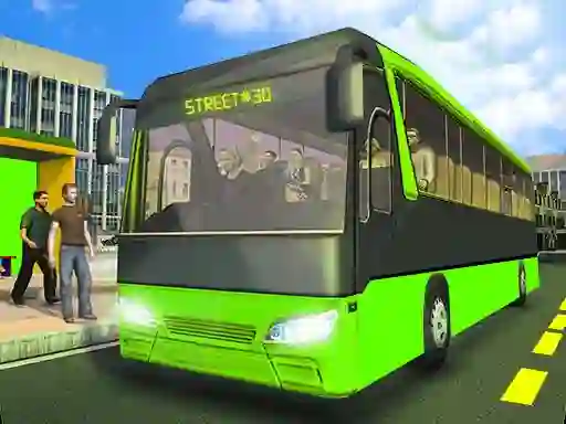 Spel City Passenger Coach Bus Simulator Bus Driving 3d på nätet